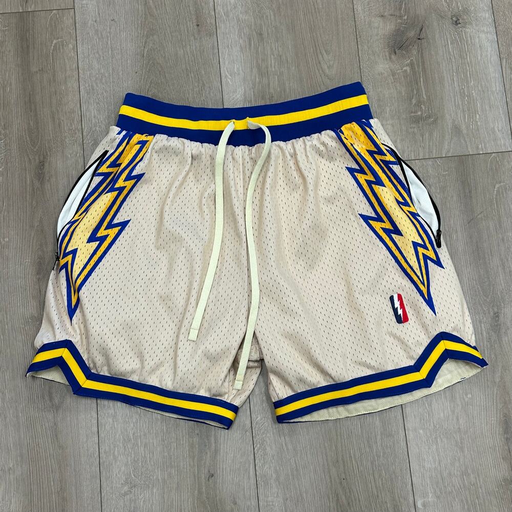 Collect and Select Golden State Warriors Swingman shorts sz Medium M B31